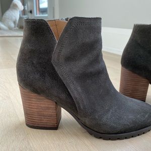 Franco Sarto Suede Bootie